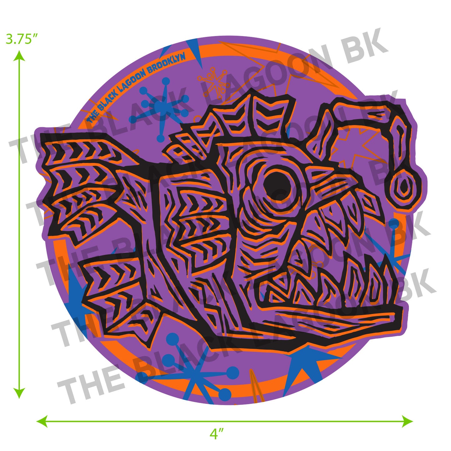 Creepy Angler Premium Paperboard Coasters - Pack of 4