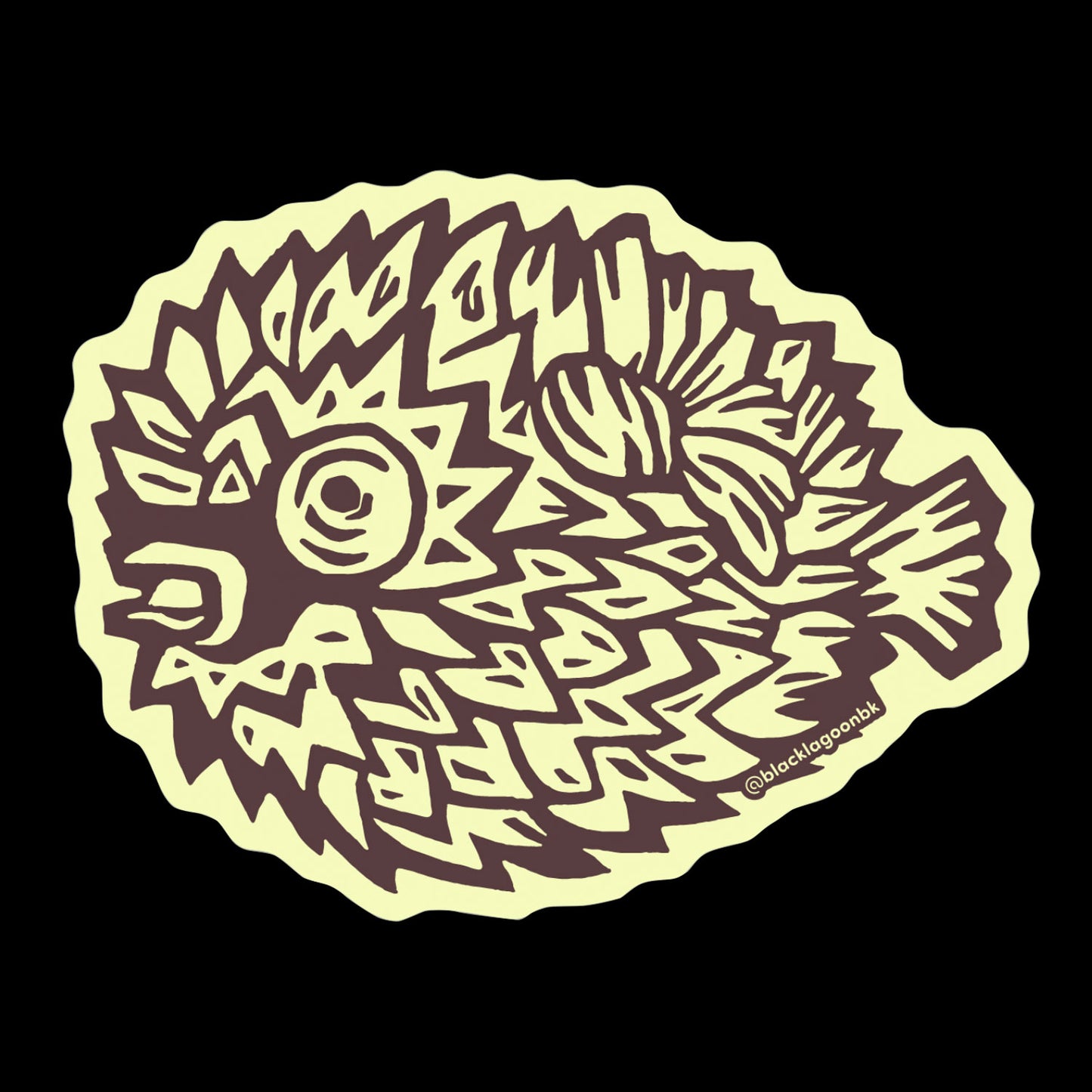 Black Lagoon BK Vinyl Stickers